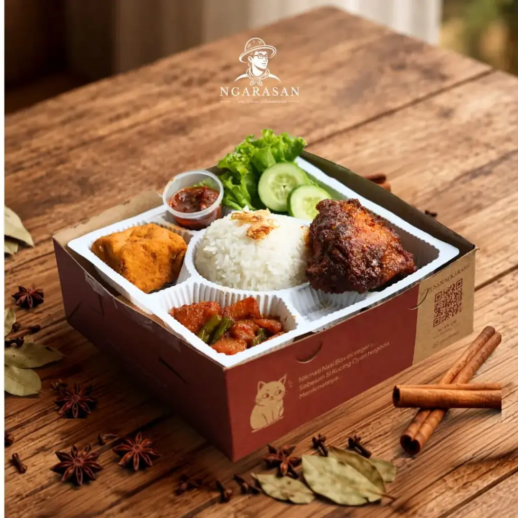 Paket Nasi Box Ayam Oven Spesial 
