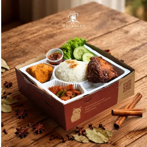 Paket Nasi Box Ayam Oven Spesial 