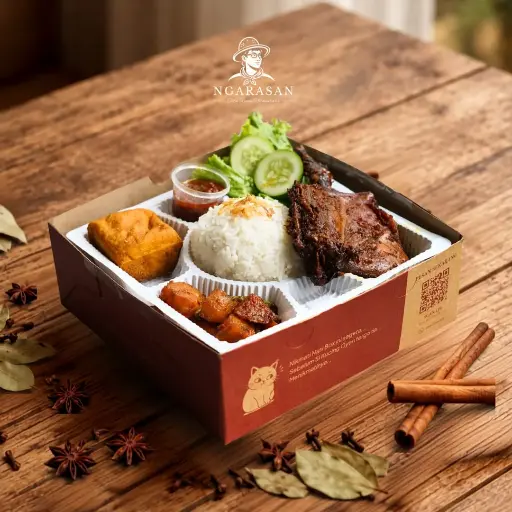 Paket Nasi Box Bebek Oven Spesial 